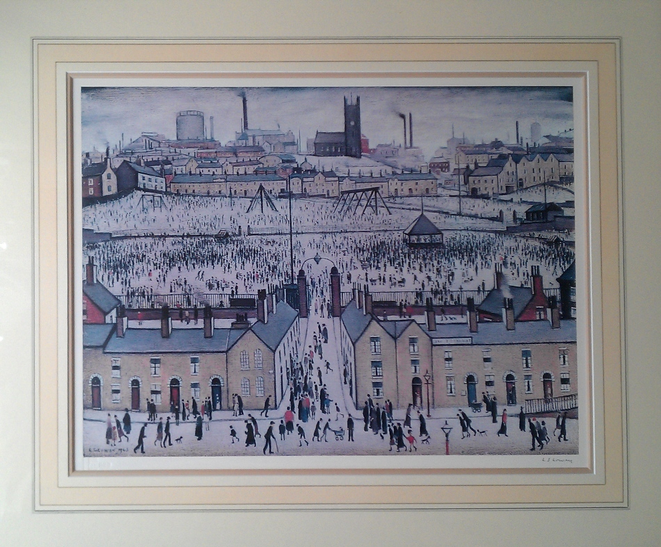 lowry britain at play signed print