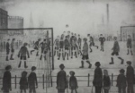 ls lowry football match print