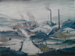 ls lowry industrial panorama print