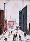 ls lowry industrial scene print