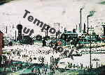 ls lowry industrial town print