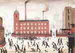 ls lowry mill scene print