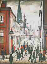 ls Lowry The Organ Grinder