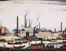 ls Lowry a river bank print