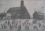 ls lowry st. mary's Beswick print